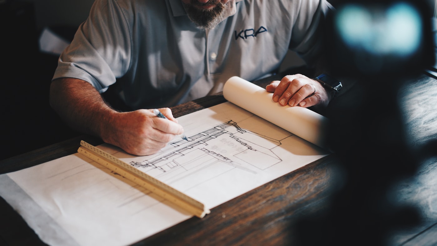 Engineering design and architectural blueprints